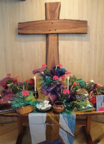 easter altar