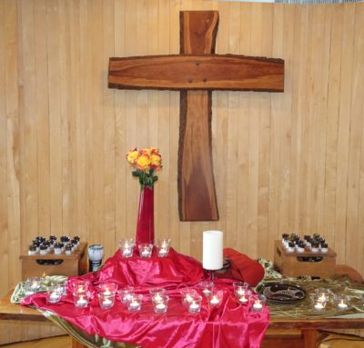 Pentecost altar